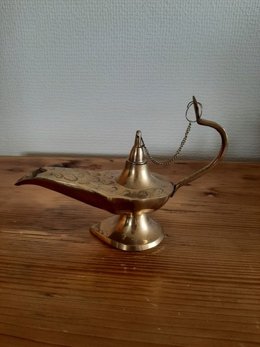 Aladin öllampe messing - aladin,