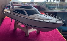 Thunder Tiger Atlantic RC Yacht mit Motor & Servo Top Rumpf RC Schiff Schiff