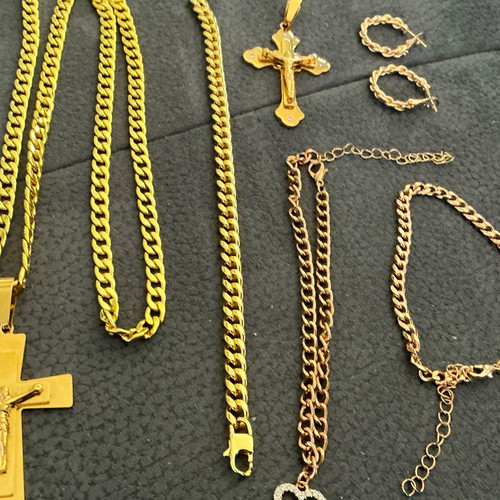 Tlg schmuck konvolut - 10-tlg.,