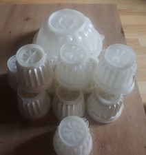 Tupperware  "Prinz" vintage Puddingform mit verschiedenen Einsätzen 36 tlg.