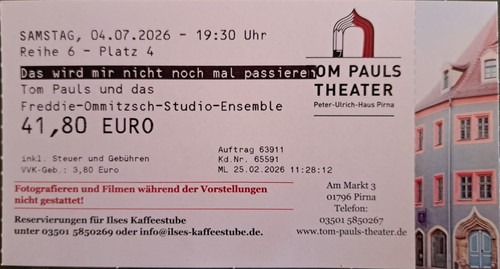 Konzertticket eintrittskarte - konzertticket,