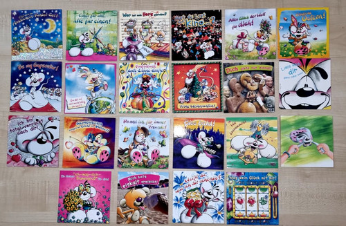 Diddl postkarte quadratisch - diddl,
