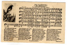 Erzgebirge Liedpostkarte Hans