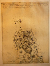 Uwe Bremer 1940 Erfurt Radierung Bild Gemälde alt Berlin modern abstrakt Grafik