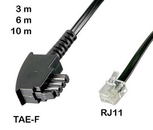 Telefonkabel tae rj11 - telefonkabel,