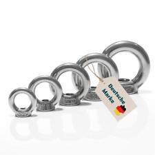 Ringmutter Edelstahl DIN 582 M6 bis M30 – Ösenmutter/ Ringöse aus Edelstahl