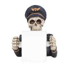Totenkopf "Pilot" als Toilettenpapierhalter