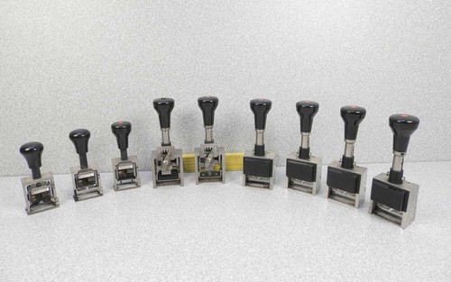 Reiner stempel - 9x,