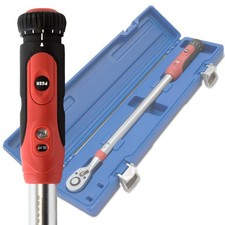 1/2" Profi Drehmomentschlüssel 40-200 Nm Knarre Ratsche Ratschenschlüssel Koffer