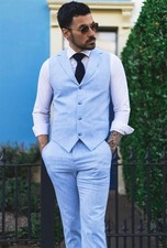 Herren sommer anzug weste - herren, hose