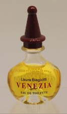 *** VENEZIA *** Laura Biagiotti EdT. Parfum 5 ml. ROT - Original / Vintage RAR