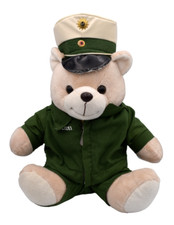 Polizei Teddybär Plüsch mit