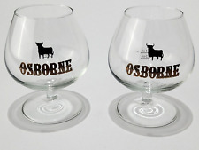 Osborne Schwenker Stier Eichstrich 2/4 cl Spanien Bar Gastro Glas 2Stück
