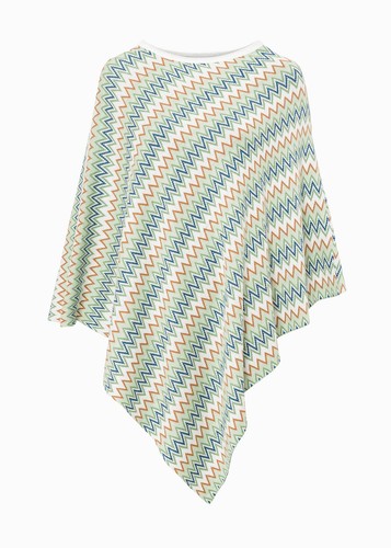 Poncho wollweiß multi - poncho, wollweiß/multi