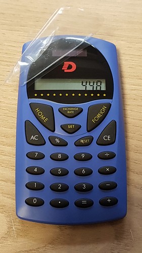 Taschenrechner mit werbung der - taschenrechner,