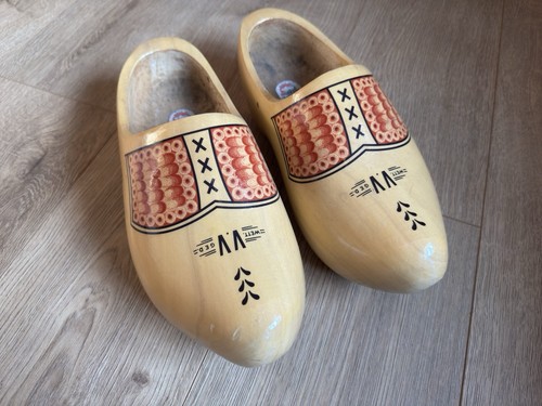 Vintage dutch clogs - clogs, geel