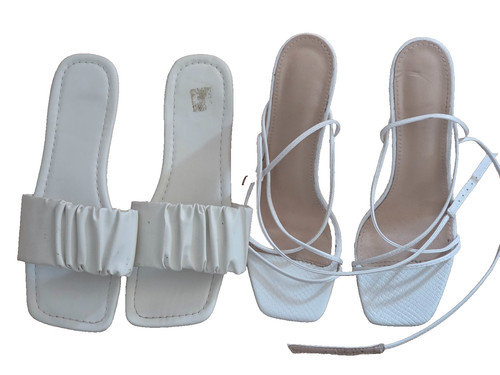 Paar pantoletten sandalen - 2,