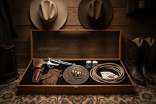 Herren Dunkel Gold Metall