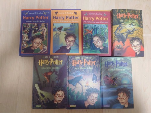 Harry potter gebundene - harry, 1-7,