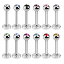 12er Set Labret Lippen