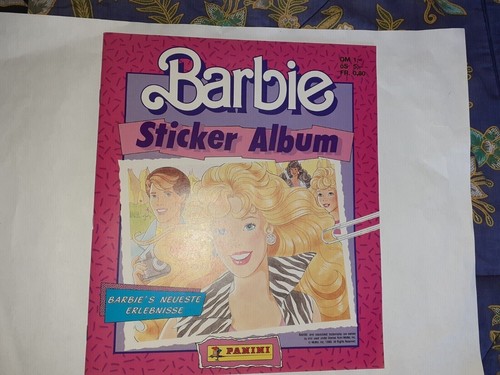 Barbie panini album 1989 - barbie,