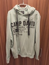 Camp David Hoodie Kaputzenpullover Hoodie  Größe L in Mint