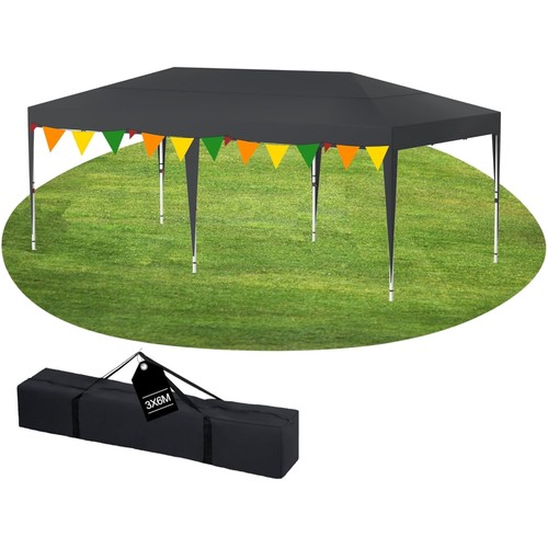 3x6m gartenzelt pavillon mit - 3x6m,