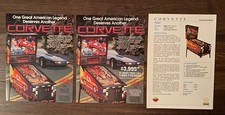 Bally Corvette / 2 Flyer + Kurzbeschreibung / Pinball Flipper