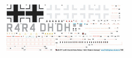 Peddinghaus decals ep4777 - peddinghaus-decals, 1/48