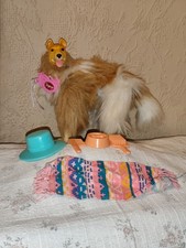 Alter Barbie Western Fun Hund