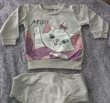 Baby Sweatshirt und Jogginghose Gr 80 DISNEY MARIE Grau. Top Zustand