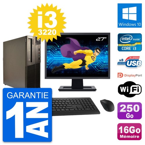 Lenovo m82 sff - pc, bildschirm
