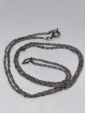 835 Silber Glieder Kette,3.8g