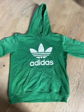 Adidas Vintage Hoodie 90er Grün M