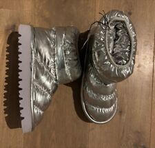 H&M, Boots, Silber, NEU