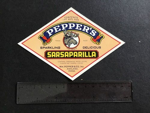 Pepper sarsaparilla - pepper’s,
