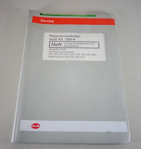 Werkstatthandbuch audi b5 - werkstatthandbuch, a4