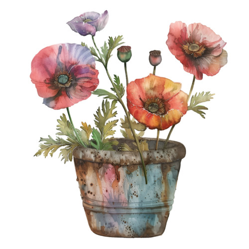 Wandtattoo aufkleber aquarell - wandtattoo,