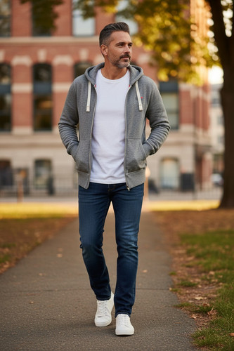 Superdry kapuzenpullover grau - superdry,