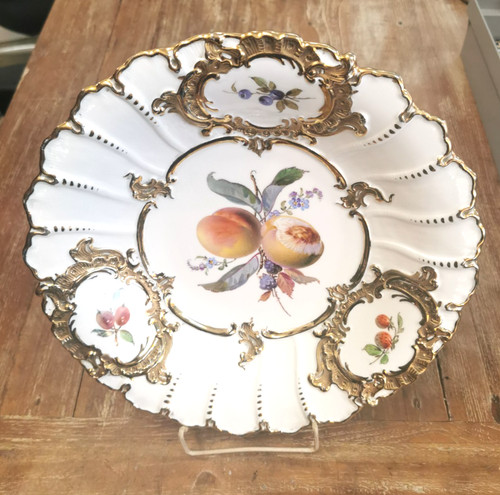 Meissen porzellan prunkteller - porzellan,
