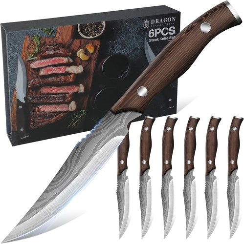 Steakmesser set teilig - set, 6-teilig