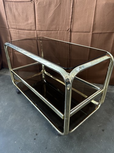 Beistelltisch 80er smoked - 80er,