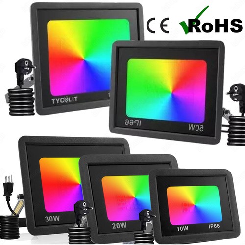 Rgb led fluter 10w 20w - rgb,