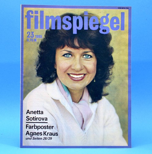 Ddr filmspiegel 1985 agnes - filmspiegel,