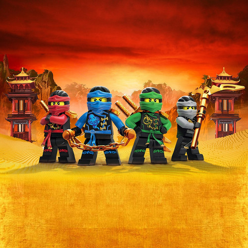 Panel ninjago 50x50 - panel,