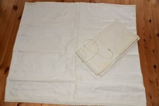 2 Alte Damast Kissenbezüge