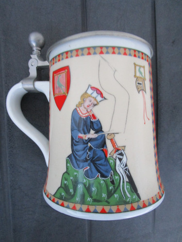 Porzellan krug bierkrug - porzellan,