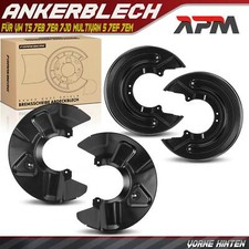 4x Ankerblech Bremsscheibe