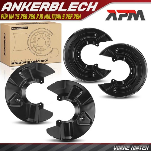 Ankerblech bremsscheibe - 4x,