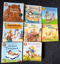8 x Lino Bücher - Coppenrath Cowboys Indianer Wilder Westen Prärie